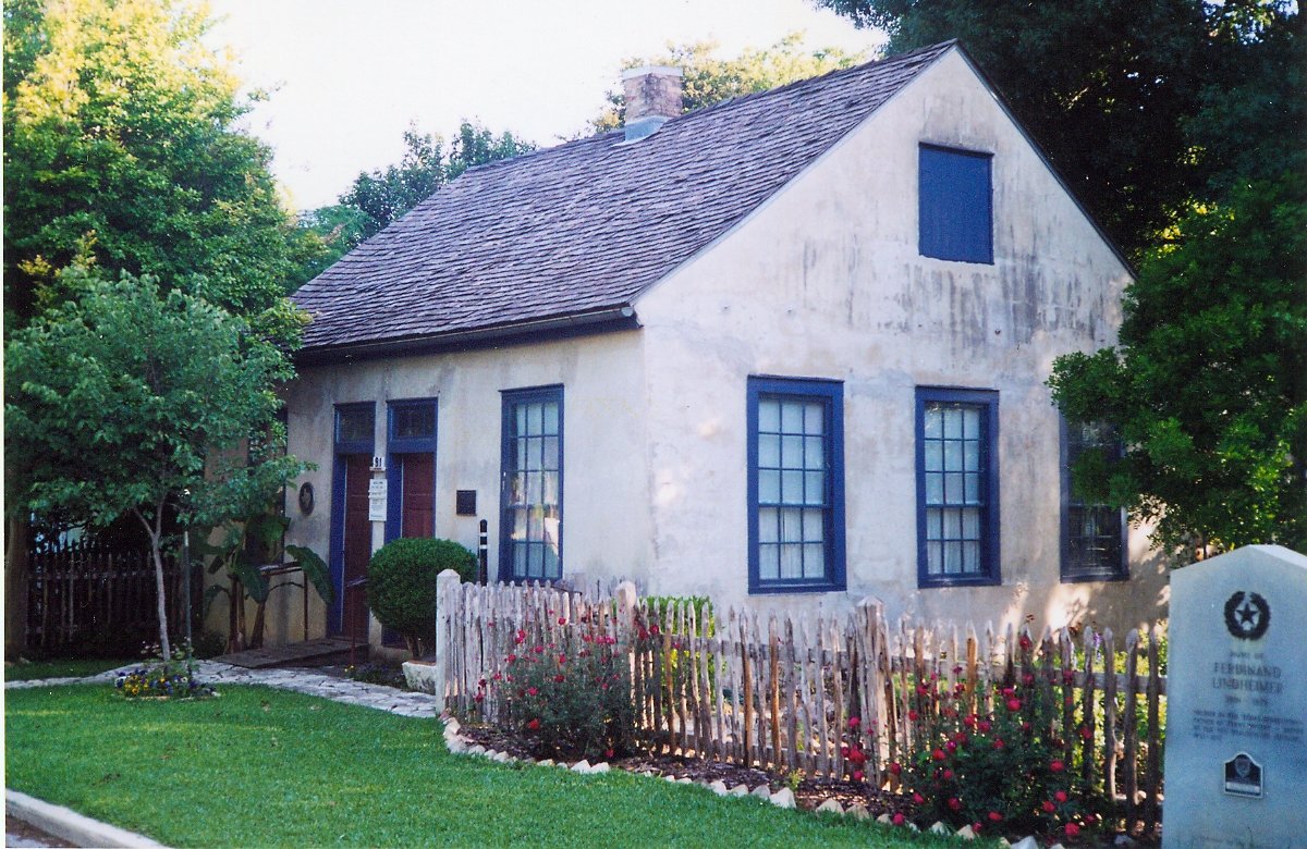 New Braunfels, TX - Archivo:Lindheimer haus, New Braunfels TX.jpg - Wikipedia, la enciclopedia  libr